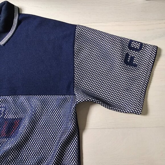 Men's Short Sleeve Polo Mesh Jersey, Size XL-XXL - Picture 3 of 15